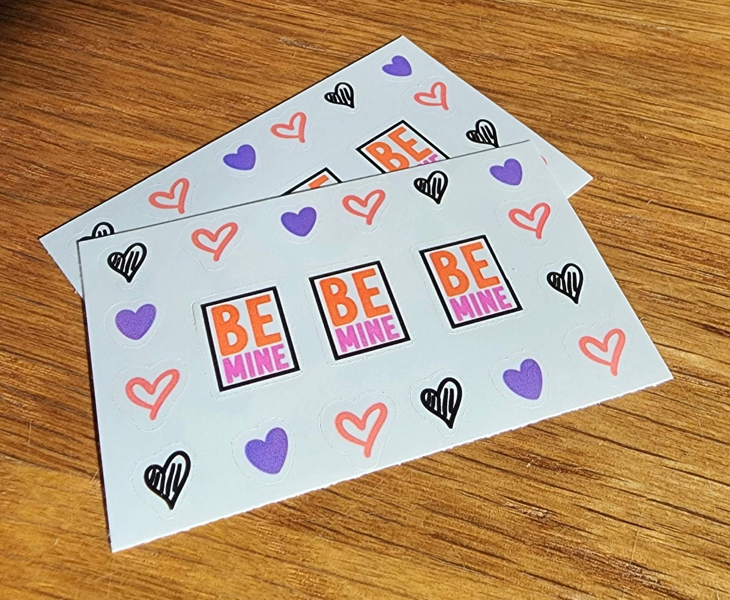 My Doodle Pad - Confetti Heart Print