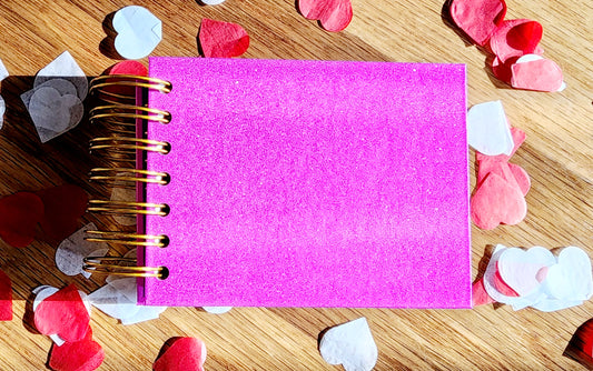 My Doodle Pad - Bright Pink Texture Shimmer